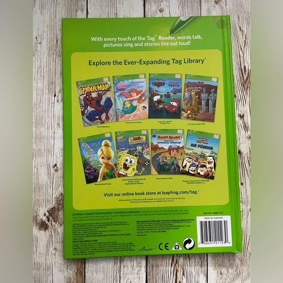 4-Pack Leap Frog Tag Reading System Hardcover Book Lot Set#1 Toy Story Nemo + - Picture 5 of 16